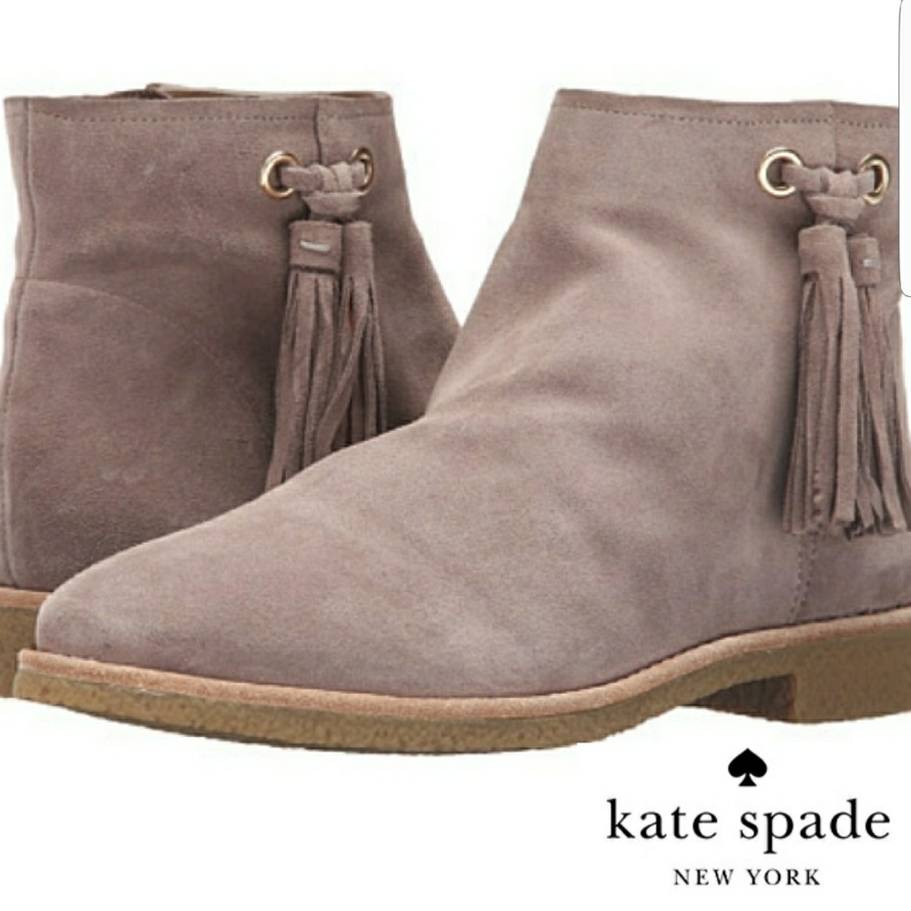🆕 KATE SPADE Tassel Zip Boot